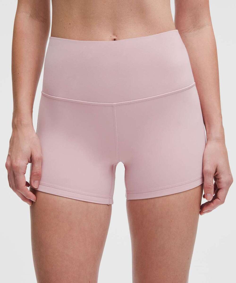 Lululemon Align High-Rise Short 4” Pink Haze Size 6 NWT PInk